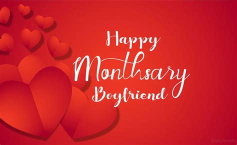 Monthsary Message For Boyfriend – Happy Monthsary Quotes - WishesMsg