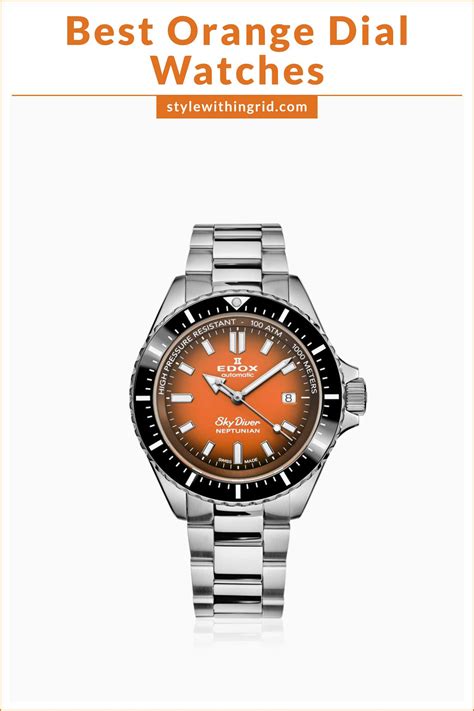 9 Best Orange Dial Watches You Can Buy – Style with Ingrid