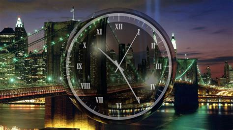 New York Clock Screensaver for Windows - Free New York Screensaver