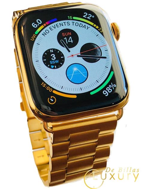 24k gold plated apple watch series 7