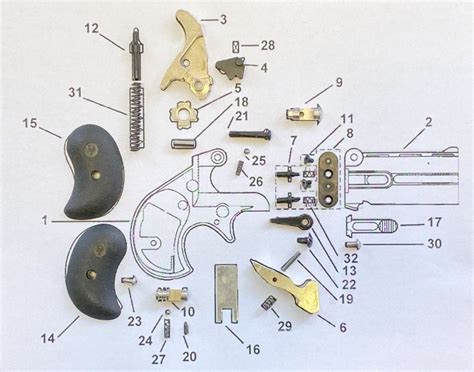 Cobra Arms Derringer Parts