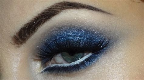 Navy Blue Smokey Eye Makeup by Lisa Eldridge! - Beauty, Fashion ...