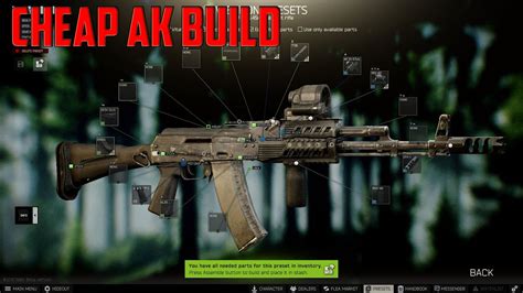 Ak74m build tarkov