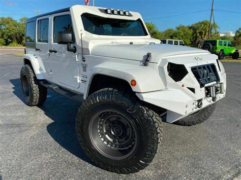 2016 Jeep Wrangler Custom FAB Fours Sahara Lifted HARDTOP for sale