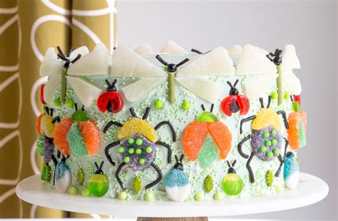 Make a Chic Gummy Bug Cake