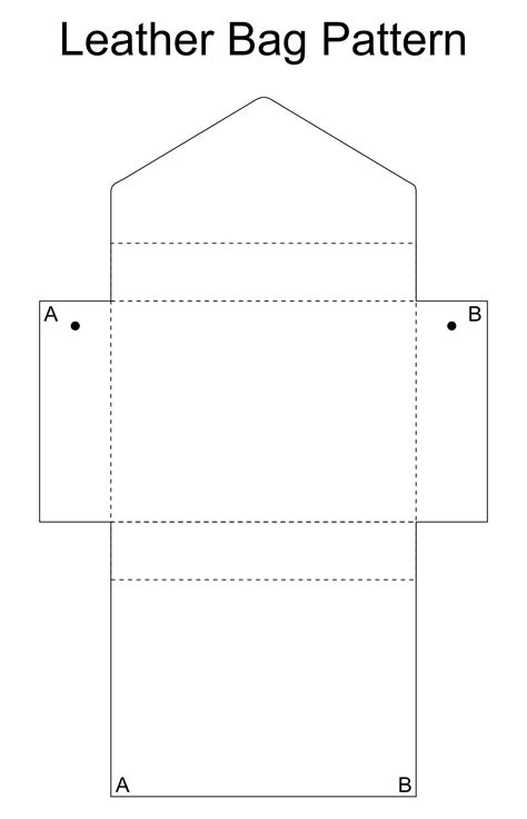 Leather Handbag Patterns - 14 Free PDF Printables | Printablee