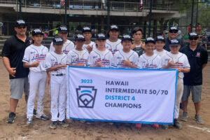 Hilo Little League teams win juniors and intermediate tourneys - Hawaii ...