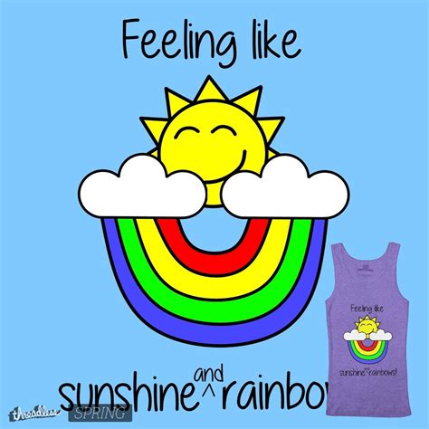 Score Sunshine and Rainbows by shauneyt on Threadless