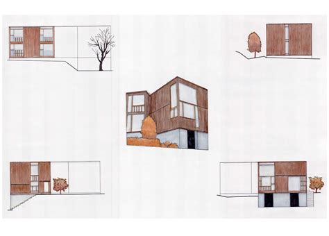 Louis Kahn Fisher House Diagrams