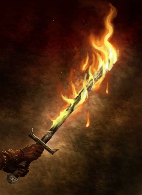 Fire Blade by bradlyvancamp on DeviantArt