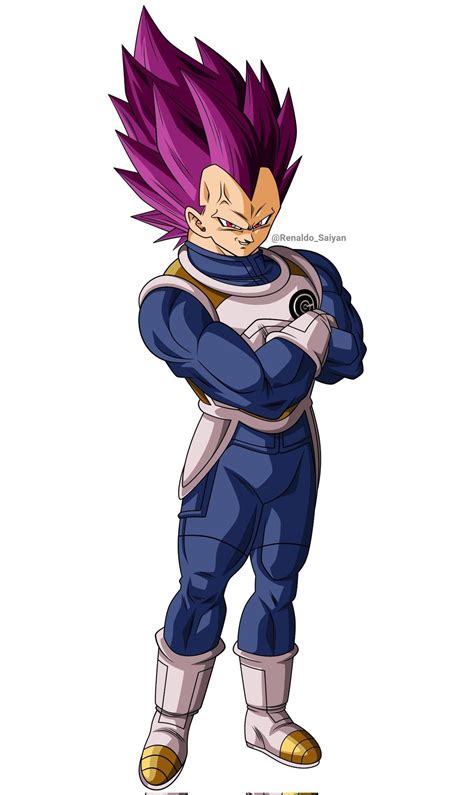 Vegeta Ultra Ego | Personajes de dragon ball, Dibujos de animales ...