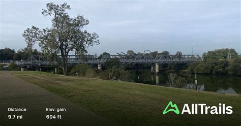 Parramatta Park to Rydalmere Ferry Wharf, New South Wales, Australia ...