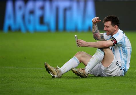 Messi played Copa America final with injury, says coach | Reuters