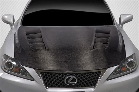 2014 Lexus IS-F 0 Carbon Fiber Hood Body Kit - 2008-2014 Lexus IS-F ...