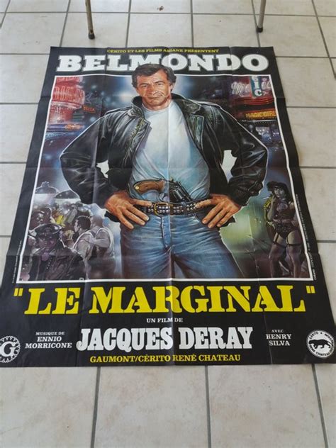 Le Marginal (1983) - Jean-Paul Belmondo - Art by Renato - Catawiki