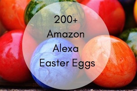 200+ Funny Amazon Alexa Easter Eggs : r/Alexa_Skills