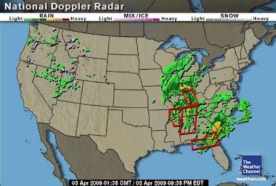 Doppler Radar Weather Map Of The Entire Contiguous United States - Map