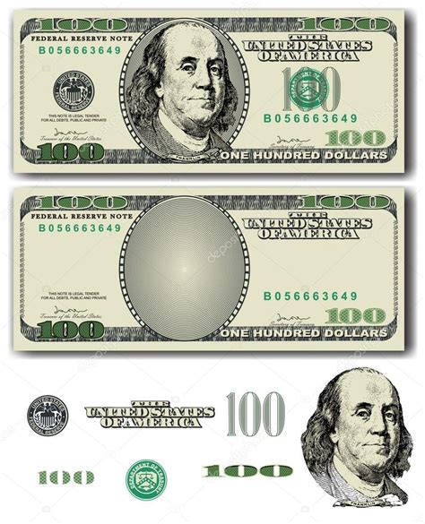 Vector 100 Dollar bill Stock Vector Image by ©Stiven #35030955