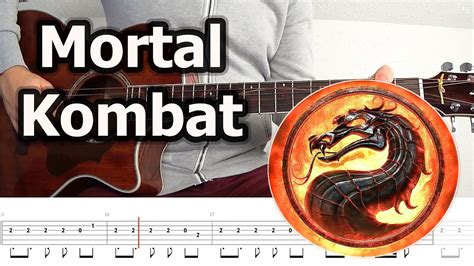 Mortal Kombat Theme | Guitar Tabs Tutorial - YouTube