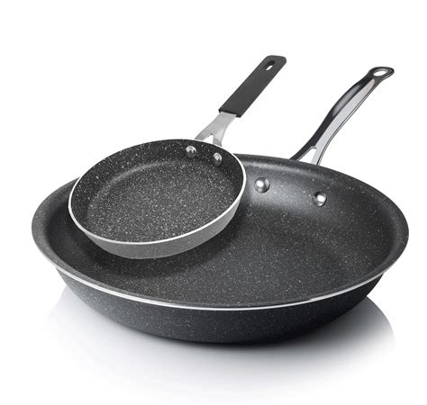 Granite Stone 2-Piece Non-Stick 9.5" Frying Pan & 5.5" Mini Pan ...