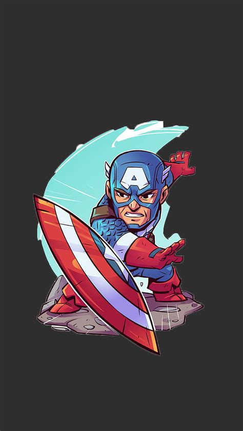 HD wallpaper: Captain America fan art, superhero, Marvel Comics, black ...