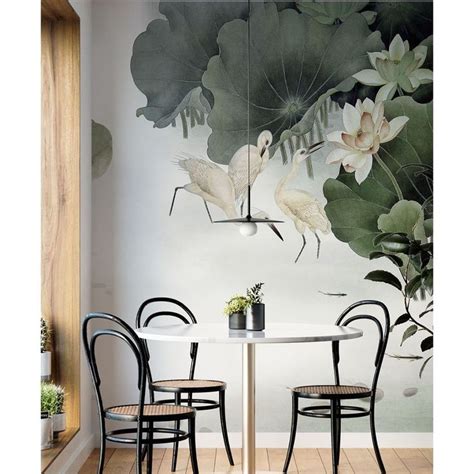 A Cool Alternative | Mural wallpaper, Neutral wallpaper, Mural