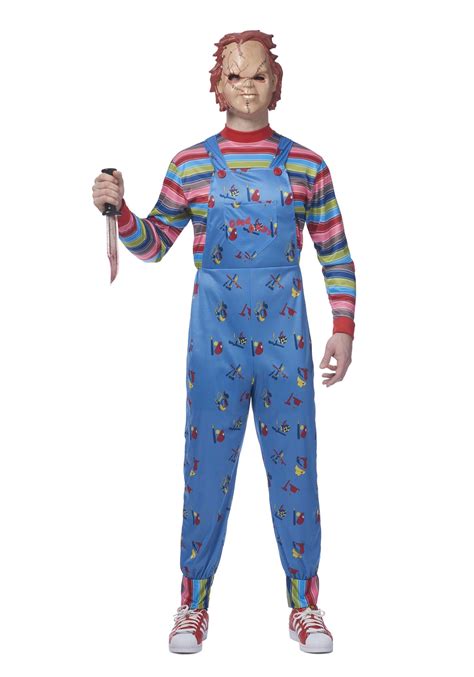 Chucky Plus Size Costume for Men 2X 3X