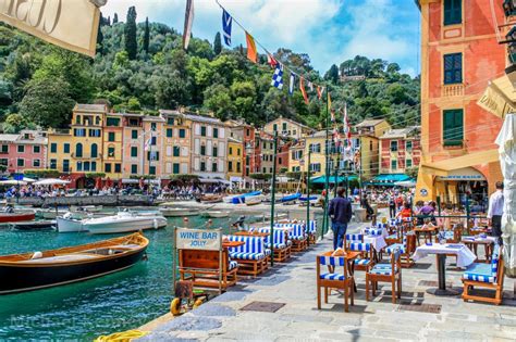 The perfect cafes and restaurants of Portofino, Italian Riviera, Italy ...