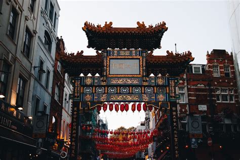 Gate in the London Chinatown, England · Free Stock Photo