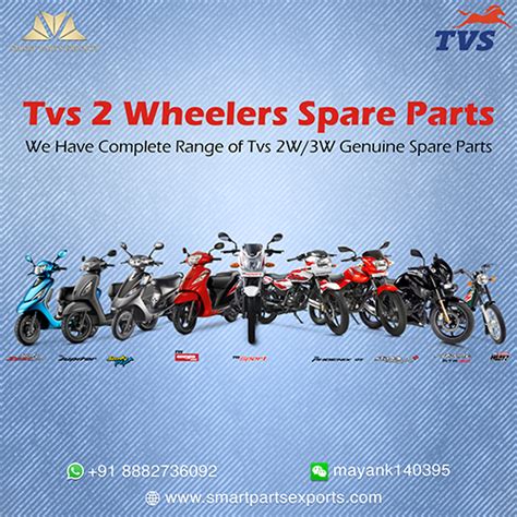 Tvs spare parts| Indian Exporter