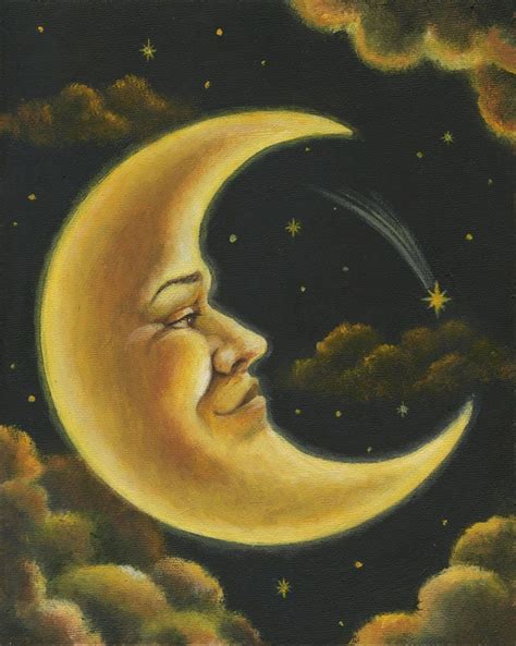 Crescent Moon Painting | ubicaciondepersonas.cdmx.gob.mx