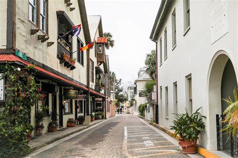 Beautiful historic downtown street in St.Augustine Florida | Etsy