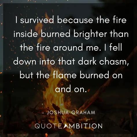 50 Joshua Graham Quotes to Fire Up Your Day