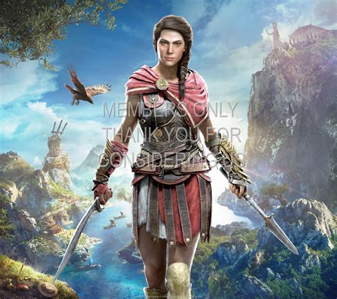 Assassins Creed Odyssey Wallpaper Kassandra Kassandra | Free Download ...