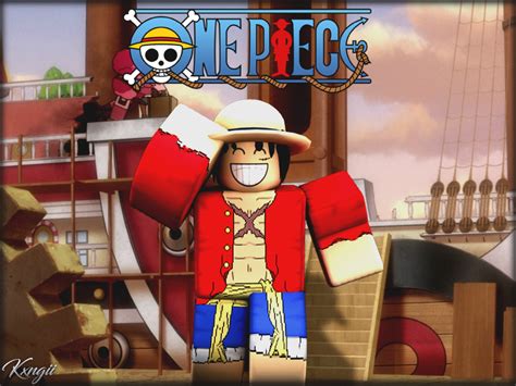 One Piece Roblox Thumbnail GFX by tiedesigns on DeviantArt