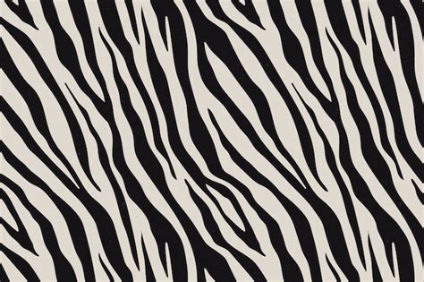 Free Vector | Hand drawn zebra print pattern background