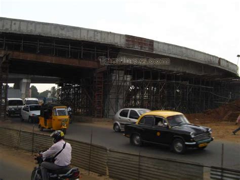 Guindy flyover construction 2