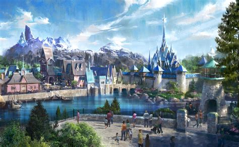 Disneyland Paris Will Add A 'Frozen' Land That Includes Arendelle Castle