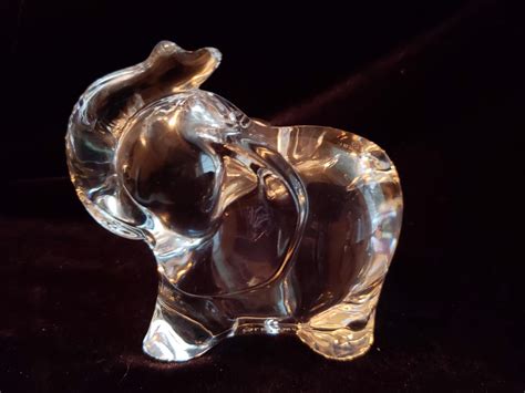 Lenox Glass Elephant Figurine Paperweight – Aunt Gladys' Attic