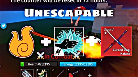 Flame combo unescapable (blox fruit) - YouTube