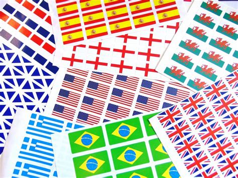 Flag Stickers - Minilabels