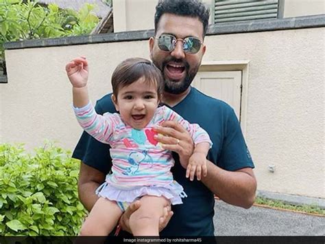 Rohit Sharma Shares Adorable Picture Of His Daughter Samaira On ...