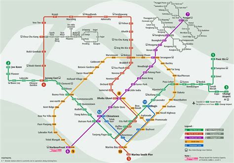 Singapore MRT - Ticket Prices & Fares, Maps & Routes