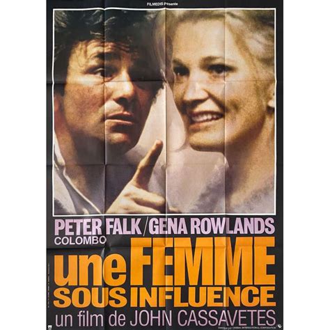 A WOMAN UNDER INFLUENCE French Movie Poster - 47x63 in. - 1974