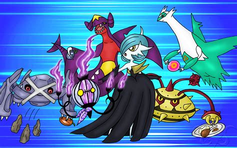 Pokemon Showdown Team by Madmaxepic on DeviantArt