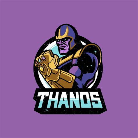 Thanos Badge Illustration by Ben Douglass | Directory of Illustration