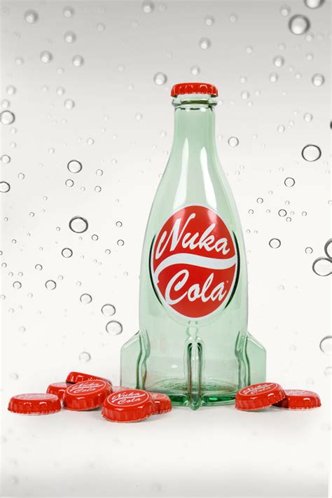 Fallout Nuka Cola Glass Bottle & Cap | Nuka Cola | Fallout Merch ...