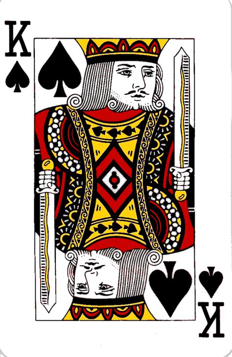 Courts on playing cards