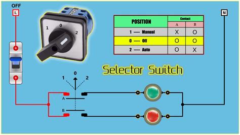 Ampere Selector Switch Wiring Diagram