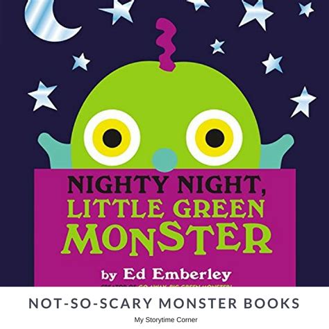 The Best Not-So-Scary Monster Books for Kids - My Storytime corner